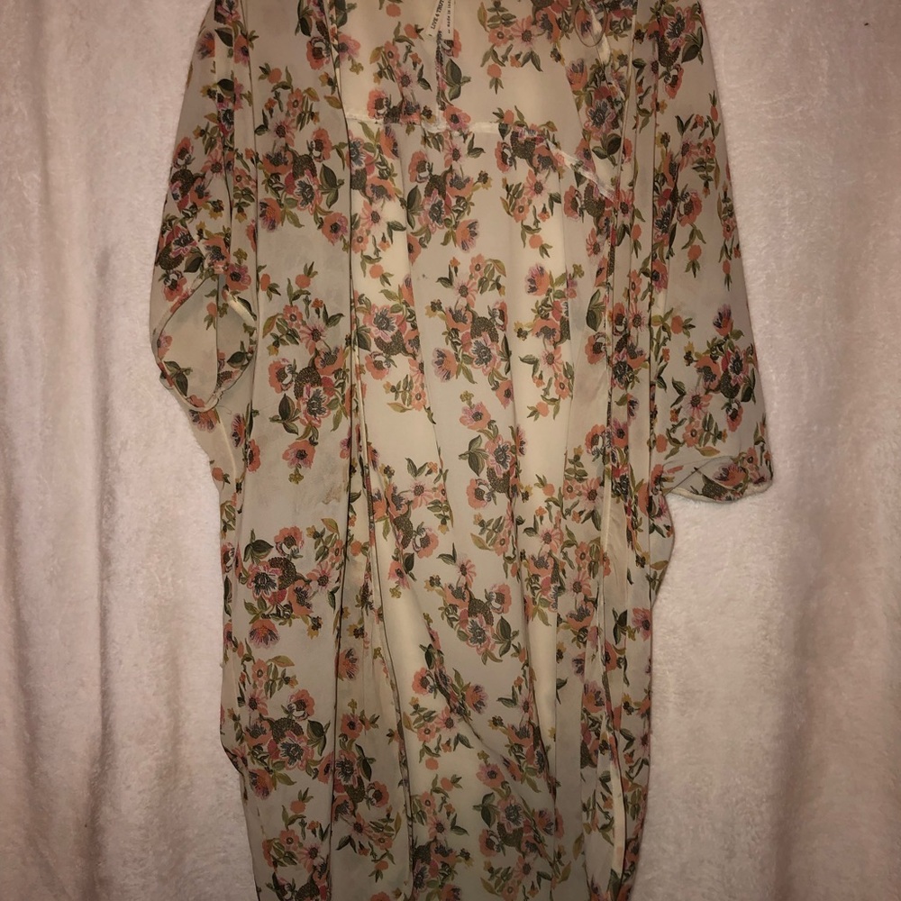 Floral kimono